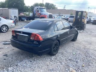 2002 Honda Civic EX - Exterior Rear Right Corner Image
